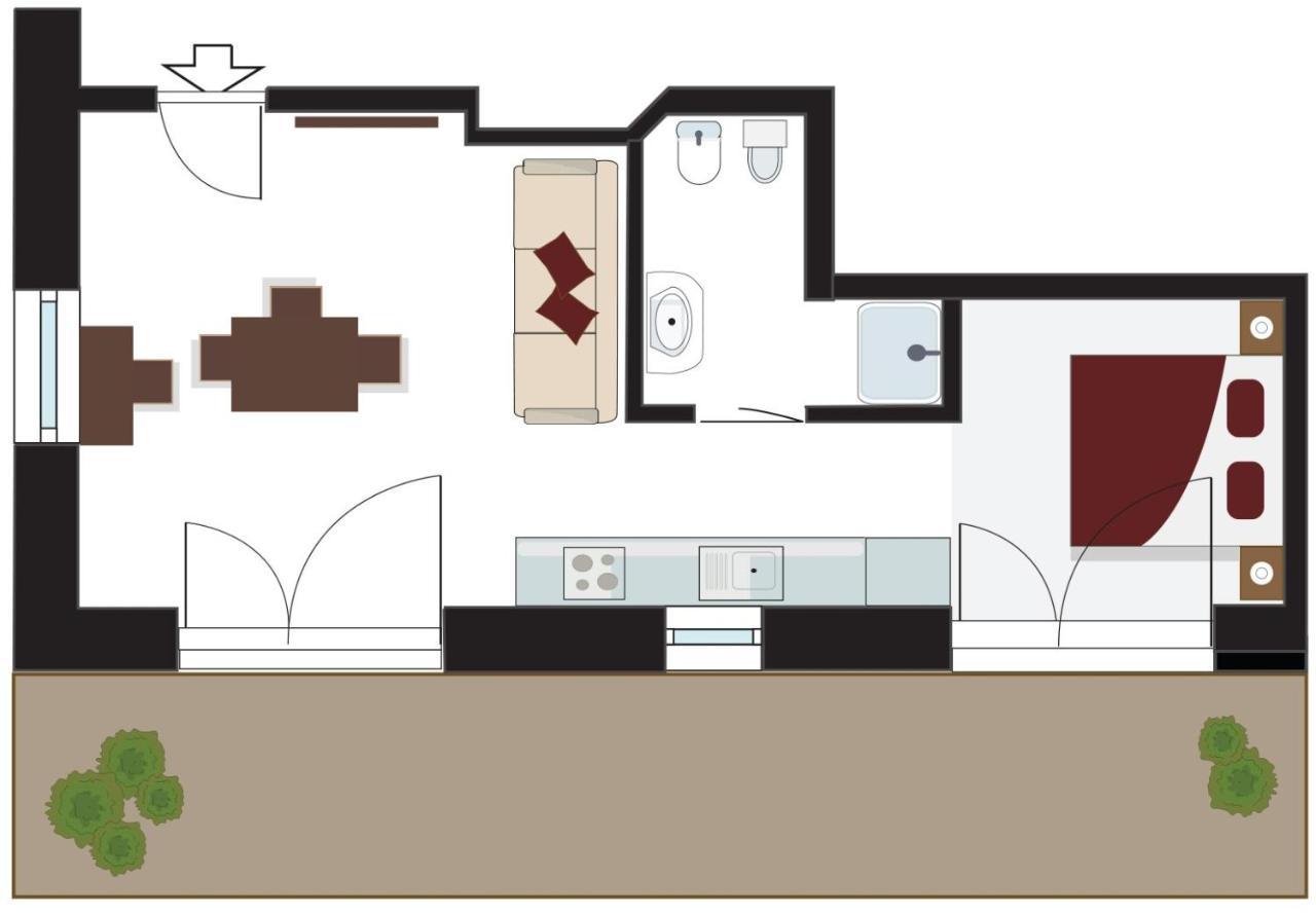Tyrol Living & Cafe Apartment Nova Levante Ngoại thất bức ảnh